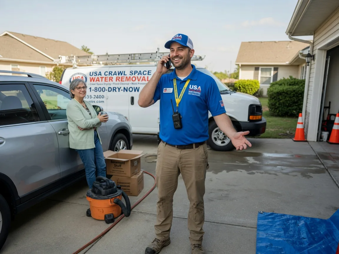 Crawl Space Water Removal Tiffin, IA FAQs